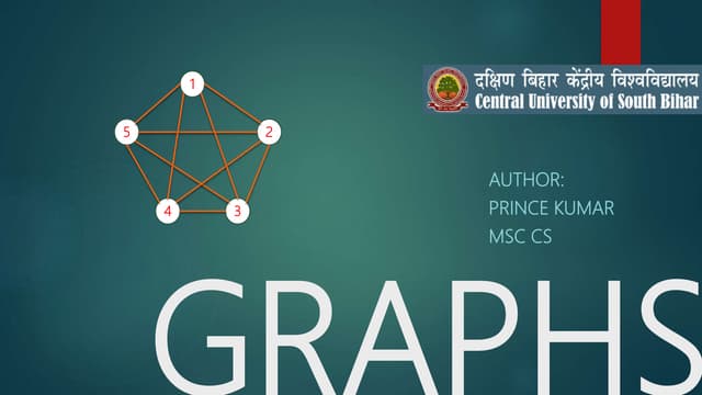 Graphs | PPT