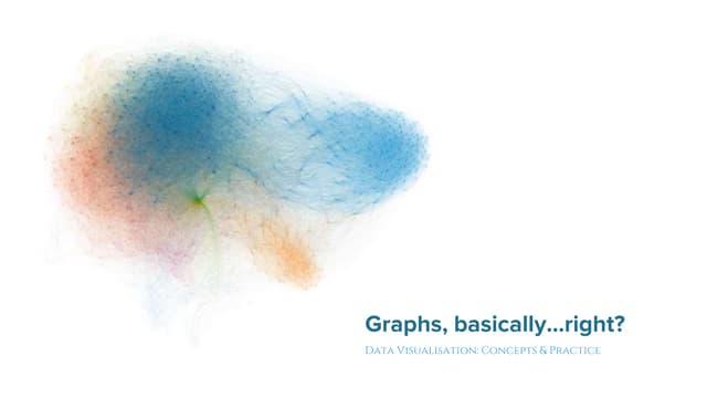 Graphs, basically...right? Data visualisation: Concepts and Practice