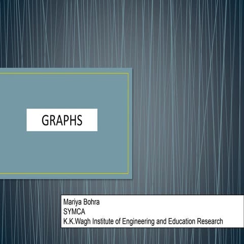 Basics of Graphs Theory