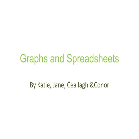 Graphs presentation