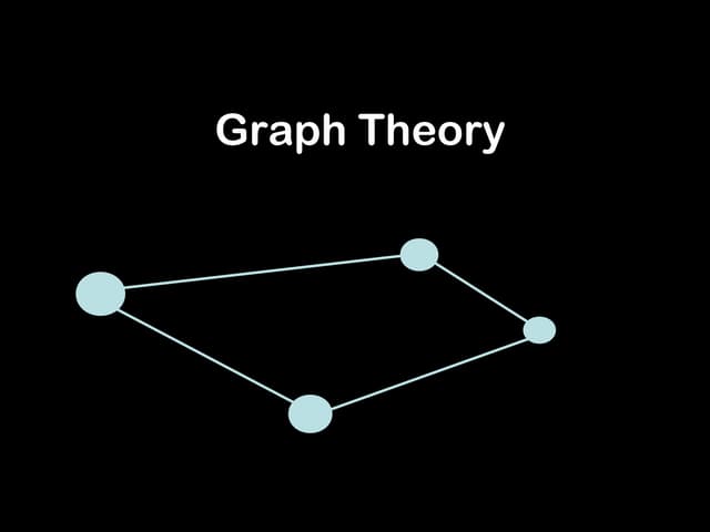 Graph theory