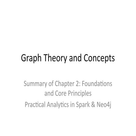 Graph Theory and It's Applications in the Real World | PPTX