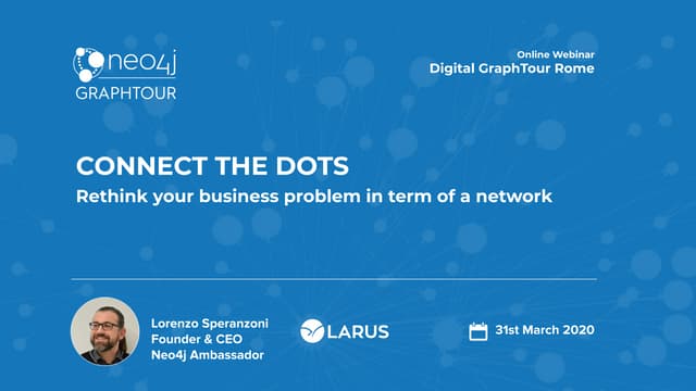 Digital Graph tour Rome:  "Connect the Dots, Lorenzo Speranzoni