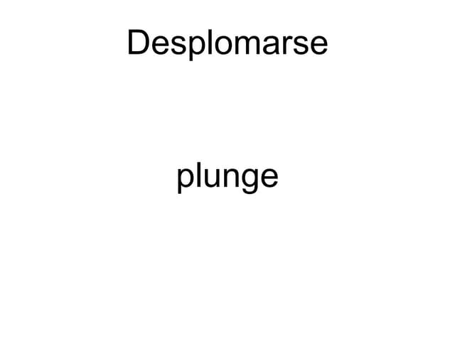 Verbs to describe graphs Spanish En...