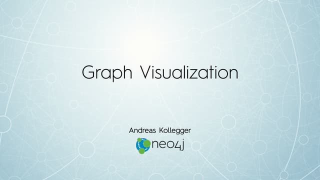 Exploring Graph Visualization | PPT