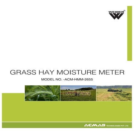 Grass Hay Moisture Meter by ACMAS Technologies Pvt Ltd.