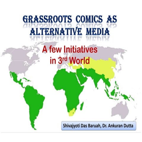 Grassroots comics as alternative media