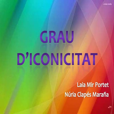 Grau d’iconicitat