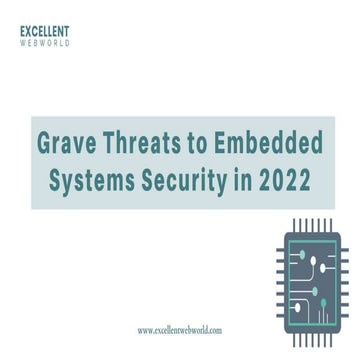 Grave Threats to Embedded Systems Security in 2022 | PPTX
