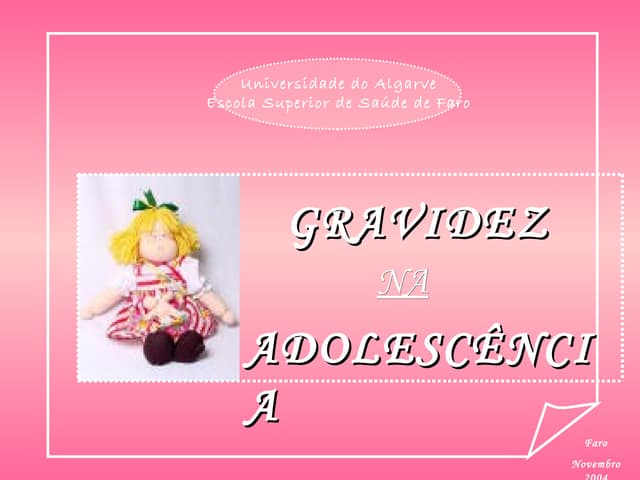 Gravidez adolescência