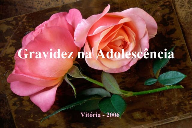 Gravidez na adolescência   