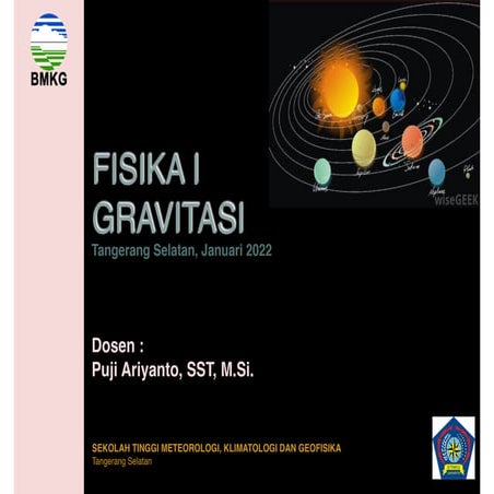 Fisika 1 Gravitasi Oleh Puji Ariyanto Pdf