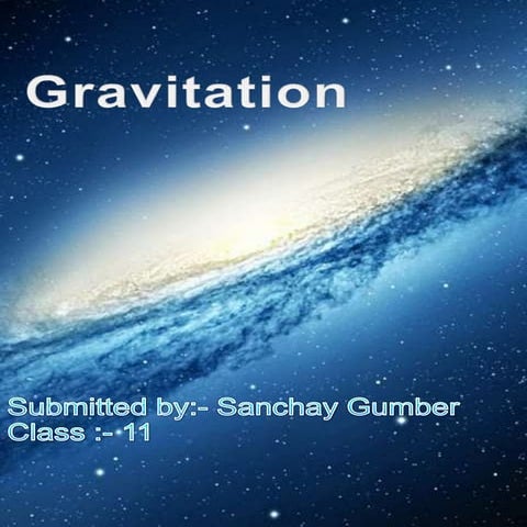 Gravitation