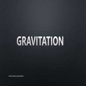 GRAVITATION.pptx