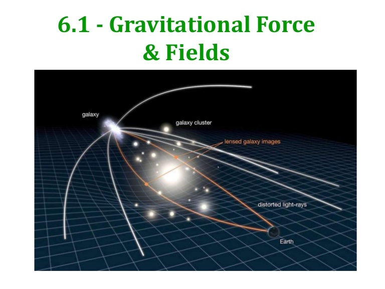 6.1 Gravitational Force and fields