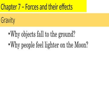 gravity, mass and weight, factors affecting gravitional force.pptx