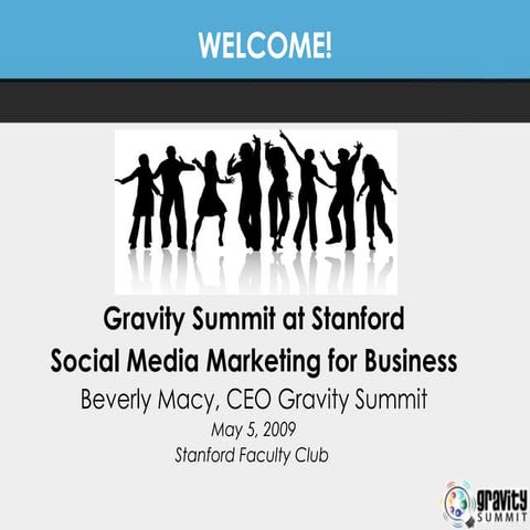 Gravity Summit at Stanford: Overview