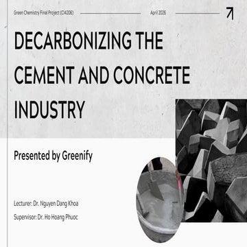 Carbon Capture for Cement Industry | PDF