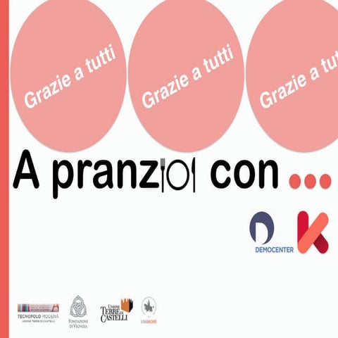 A Pranzo Con Ciclo 1 GRAZIE
