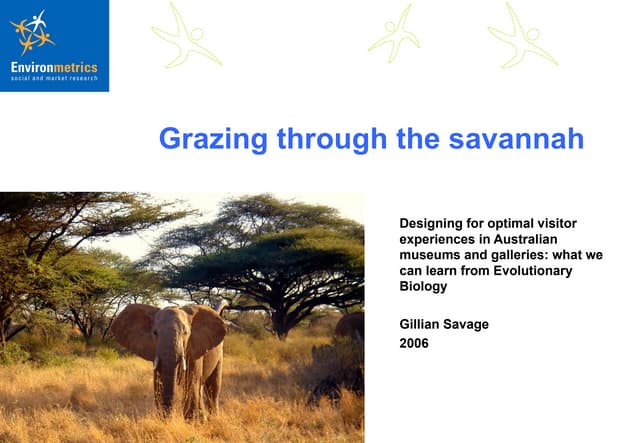 Grazing Through The Savannah   2006