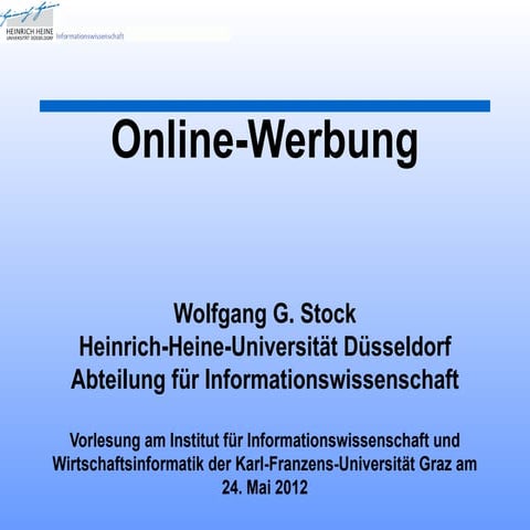 Online Werbung