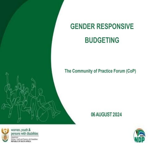 Gender Responsive Budgeting, Presentation | PDF