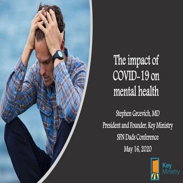 The impact of COVID-19 on Mental Health | PPTX