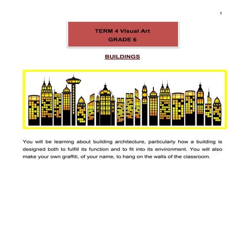 First year portfolio | PDF