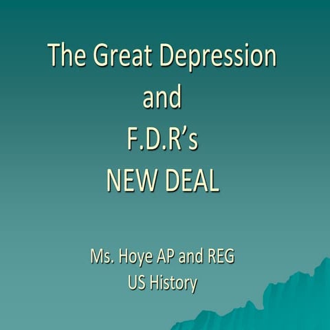 Gr depression and new deal upload