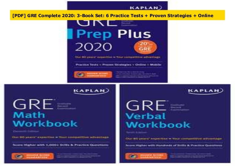 Gre Complete 2024: 3-Book Set: 6 Practice Tests – MVQL
