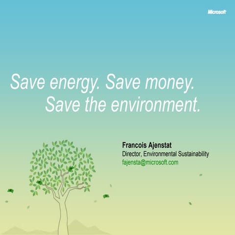 2009-02-11 GRE104 - 1 - Table ronde Informatique durable - François Ajenstat