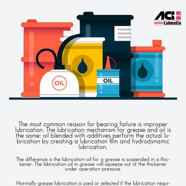 Grease Lubrication Vs Oil Lubrication PDF