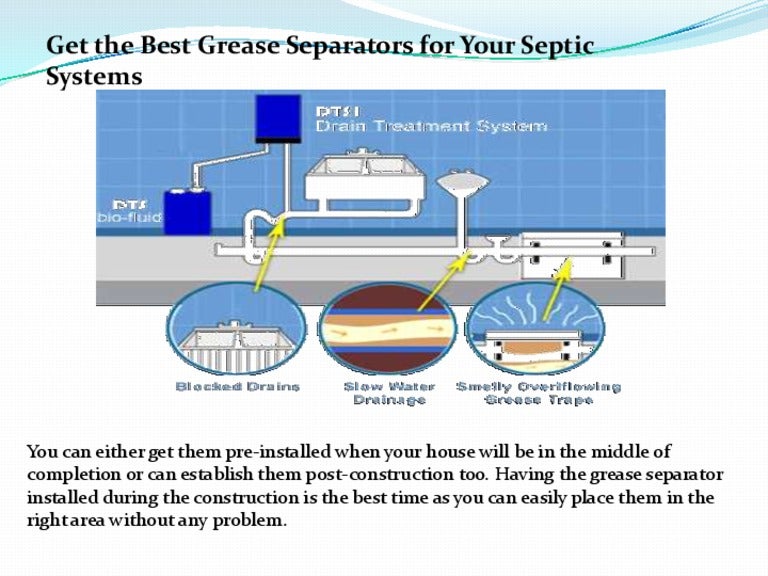 Grease Separator