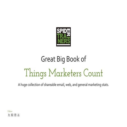 Great Big Book of Things Marketers Count