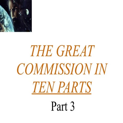 Great Commission 3