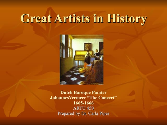 Art appreciation artists and artisan | PPTX