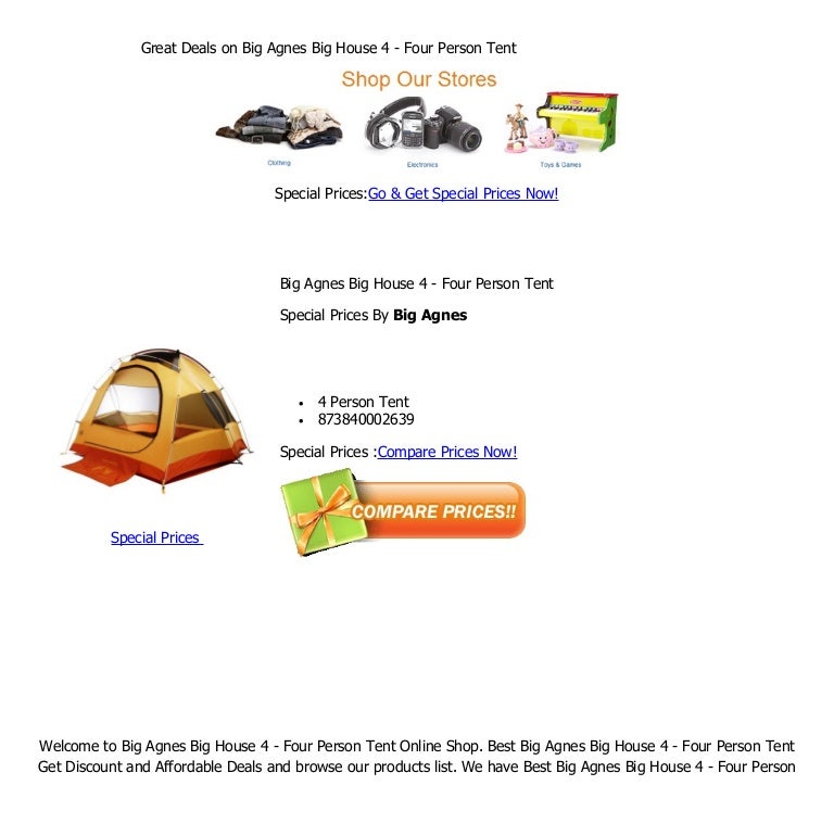 tent deals online