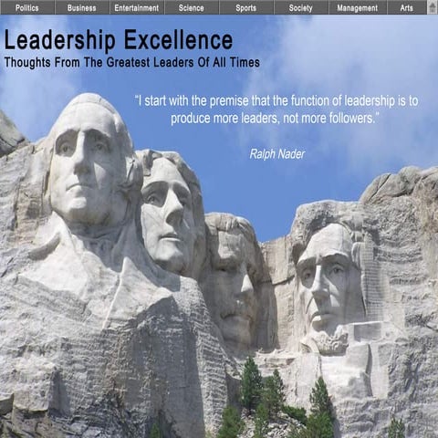 Great leaders