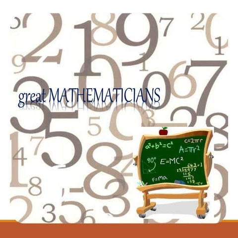 Great mathematicians vs