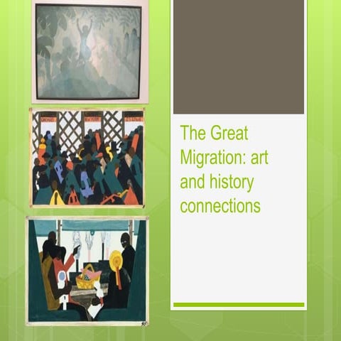 Great Migration: Art and History 