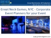 Great Neck Games, NYC - Corporate E...