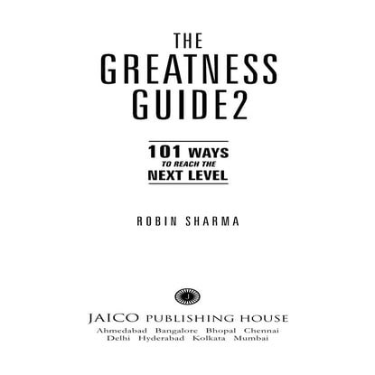 Greatness guide-2 Robin Sharma