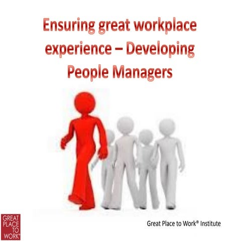 Great place to work presentation