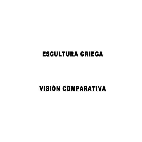 Grecia - COMPARATIVA