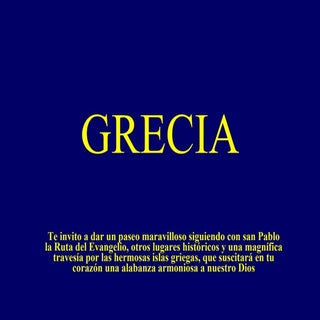 Grecia Y El Apostol San Pablo(