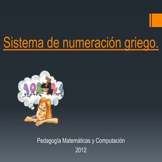 Sistemas numéricos (Grecia)