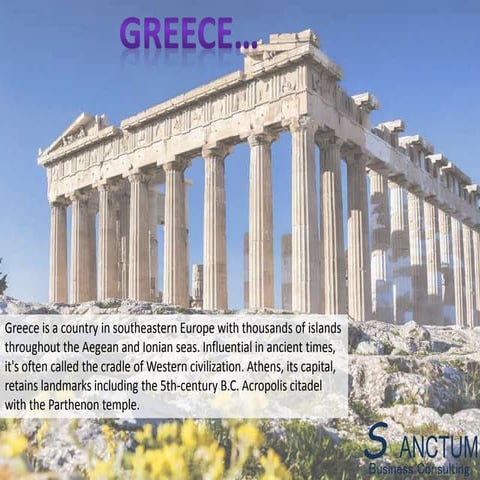  Sanctum Consulting can help people travel to Greece for tourist visa  
