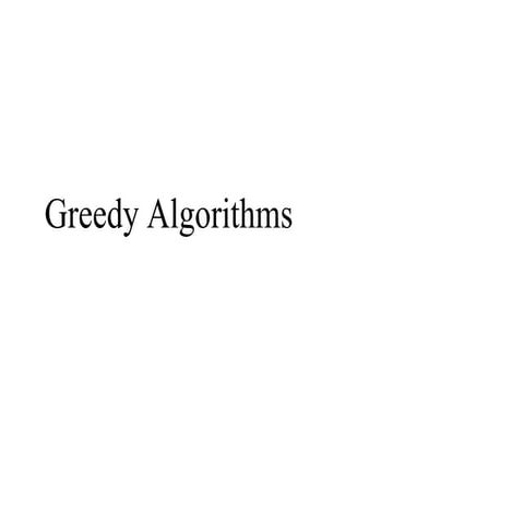 Greedy Algorithms WITH Activity Selection Problem.ppt