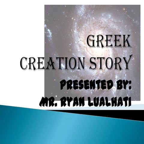 Greek Creation Story