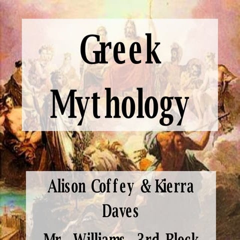 Greek Mythology
